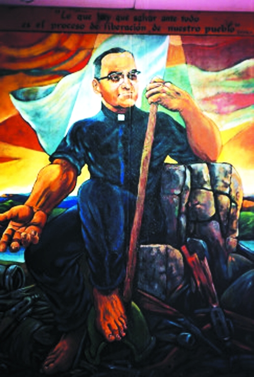 Romero mural